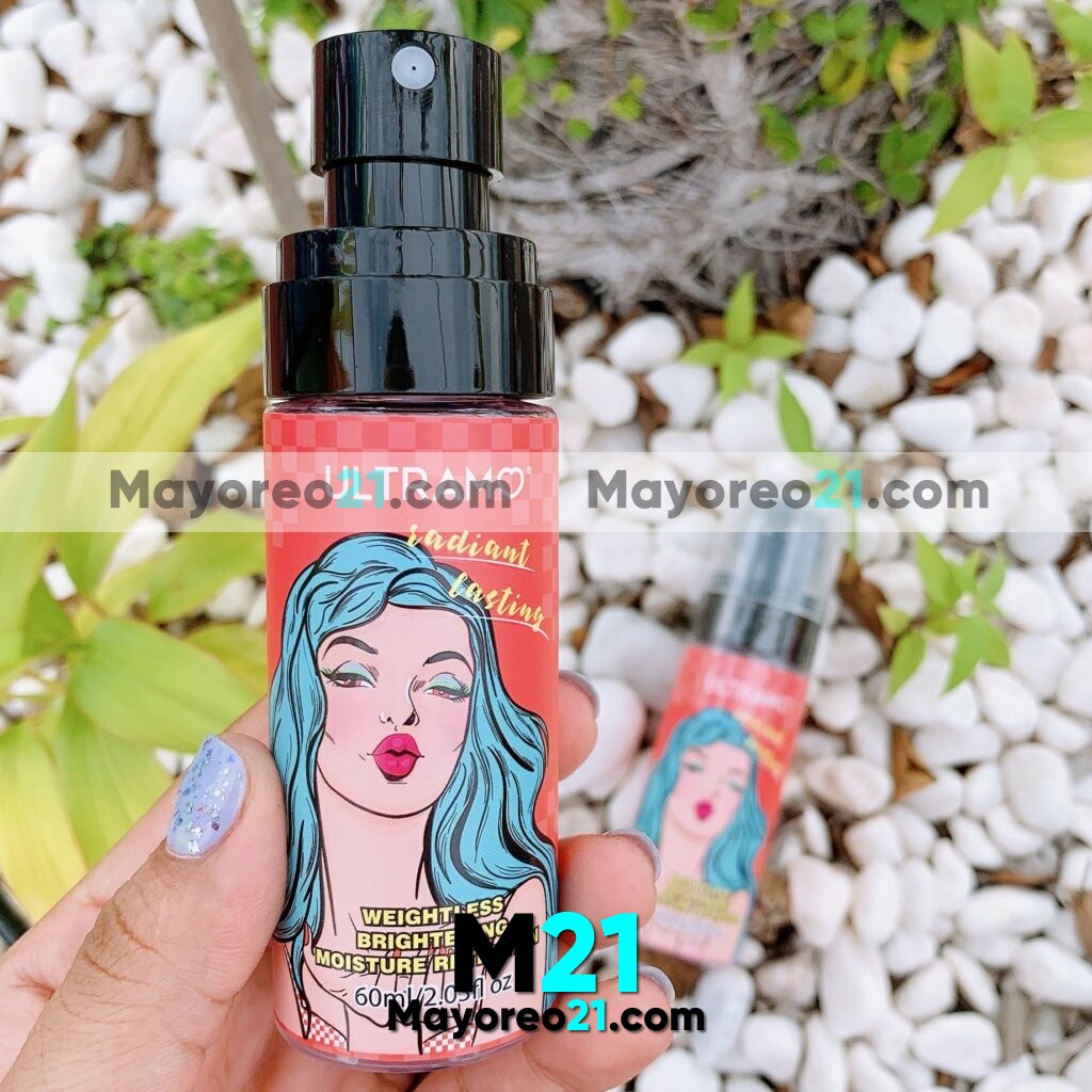 Primer Spray Maquillaje Control Piel Grasa Frida Kahlo Agua de Coco 3 en 1 Ultramo Fabricantes por mayoreo M3462