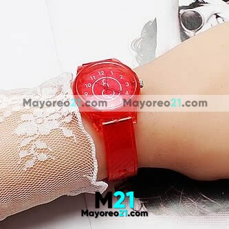Reloj Numeros Pequeños  Extensible Tipo Plastico Con Caratula Rojo proveedores directos de fabrica R4327