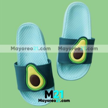 ZM00048 Sandalia De Moda Baño Casual Infantil Aguacate Zapatos a Mayoreo