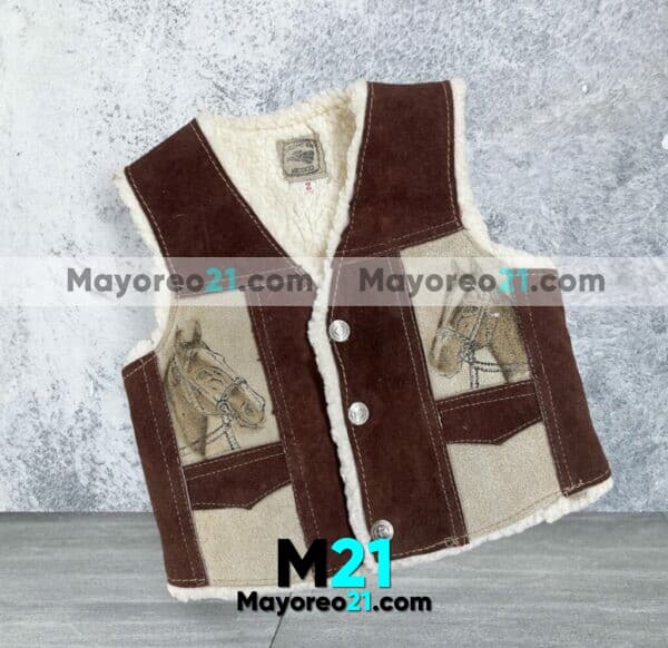 Rs 00215 Chaleco Artesanal Infantil Mayoreo Fabricante Proveedor Ropa Taller Maquilador (1)